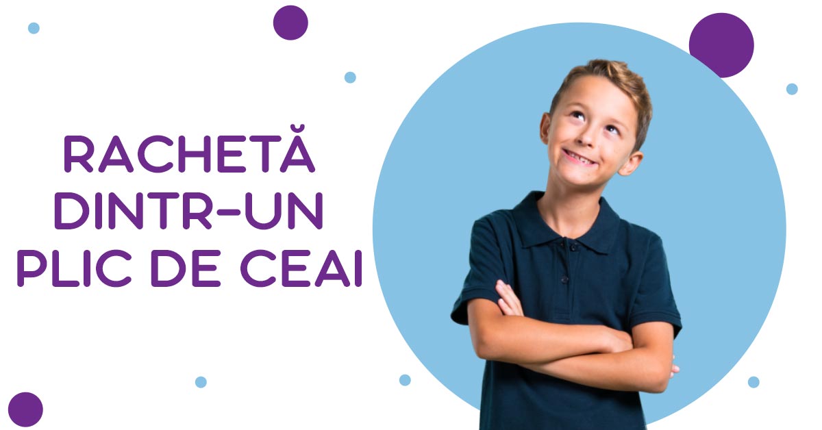Rachetă dintr-un plic de ceai